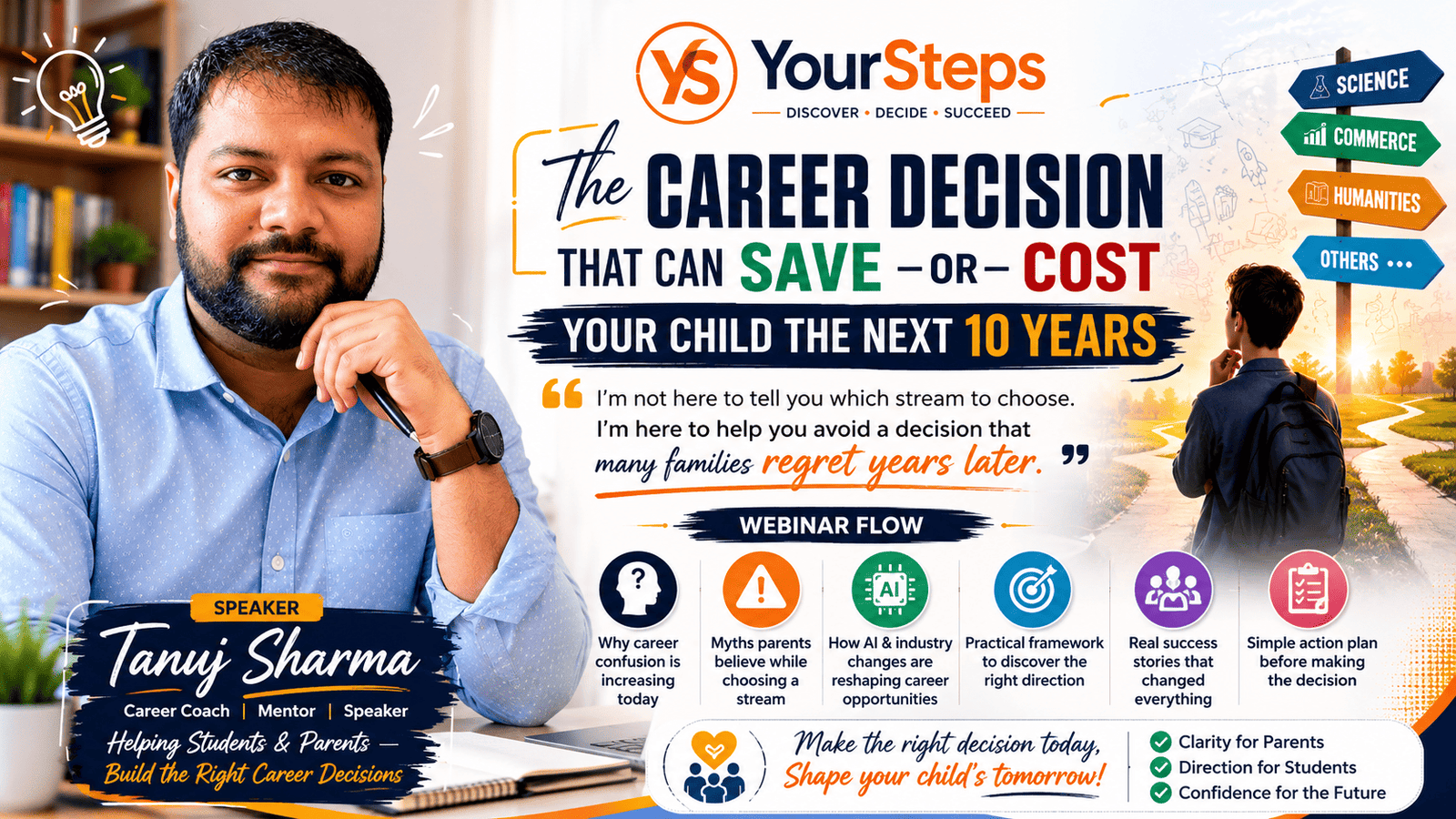 The Career Decision that can SAVE or COST your child the NEXT 10 Years